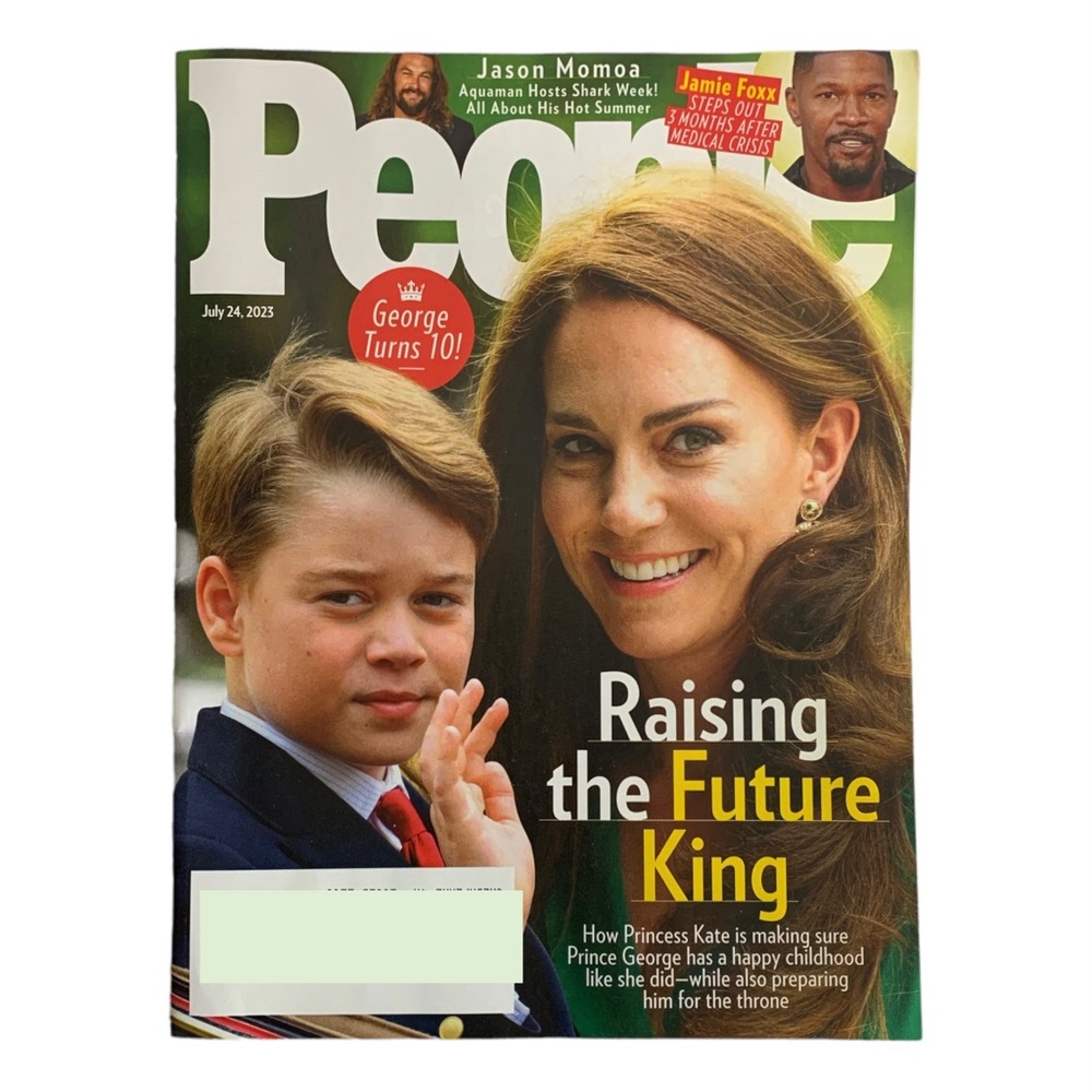 People Magazine July 24 2023 Raising The Future King Princess Kate Prince George